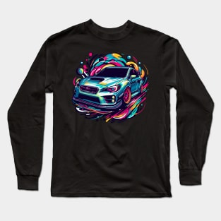 subaru sti Long Sleeve T-Shirt